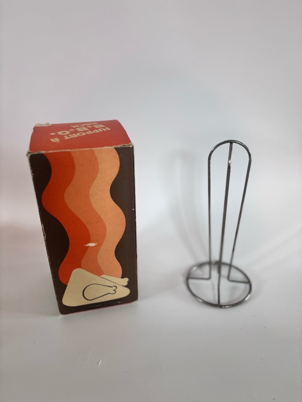 Vintage BBQ Chicken Roaster Rack with Box